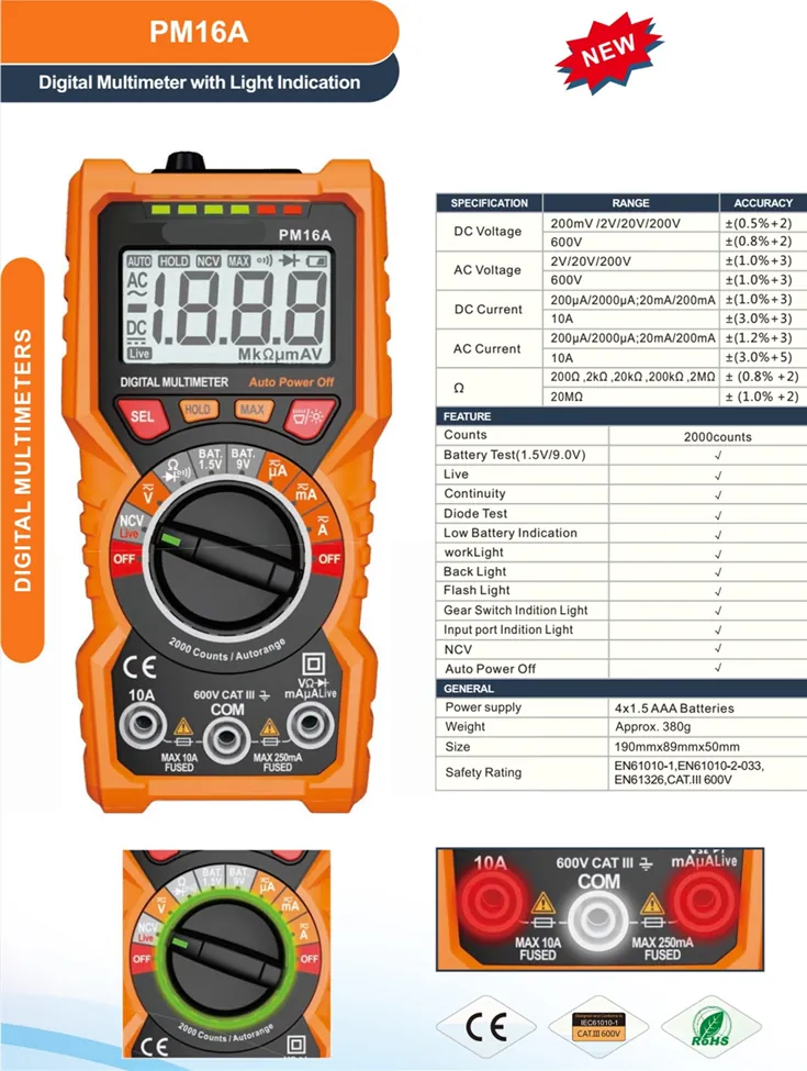 digital multimeters